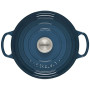Le Creuset Cocotte Signature en Fonte Émaillée avec Couvercle, 24 cm, Ronde, 4,2 L, 4,305 kg, Deep Teal, 21177246422430