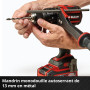Einhell Professional Perceuse Visseuse à percussion sans fil TP-CD 18/120 Li-i BL - Solo Power X-Change (18V, moteur Brushless, 