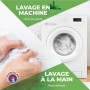 Chanteclair - Lessive Liquide Concentrées Musc Blanc, Enrichie au Dégraissant, Ultra Détachantes et Efficaces aussi à Froid, 40 