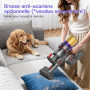 Aodebiao V16 Aspirateur Balai sans Fil 55Kpa/600W/80Mins, Aspirateur sans Fil Puissant, Écrans Tactiles LED, Mode Automatique, B