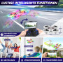 Mini Drone avec Caméra 1080P HD, Drone avec Lumières Colorées pour Enfant, Quadricoptère Hélicoptère RC avec 3 Batteries 21 Mins