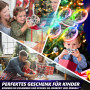 Mini Drone avec Caméra 1080P HD, Drone avec Lumières Colorées pour Enfant, Quadricoptère Hélicoptère RC avec 3 Batteries 21 Mins