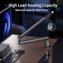 Bras De Micro, Suspension Supports De Microphone, Gestion Des Câbles Compatible Avec Blue Yeti, Snowball Ice, Hyperx Quadcast, S