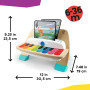 Baby Einstein, Hape Magic Touch, jouet musical en bois, 3 partitions et 6 chansons incluses, à partir de 12 mois