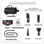 TRIGRAND Pulseur Chien Professionnel Souffleur Chien Silencieux 3000W réglable - Souffleur de Soins pour Chien avec 4 Buses diff