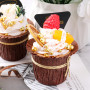 Perles Comestible de Sucre Doré (130g) - Perlé Sucre en 4 Tailles pour desserts perlé Décoration, Cupcakes, Gâteaux, et Biscuits