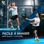 RYZE Chimera Raquette de Padel - Carbone & Fibre de Verre - Contrôle + Précision Maximum - Padel Raquette avec EVA-15 Flex - Str