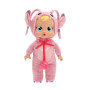 Cry Babies Disney Angel Poupée bébé en Peluche Poupée bébé en Peluche habillée inspirée d’Angel, l’Amie de Stitch de Disney, Qui