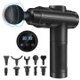 Pistolet De Massage, Pistolet Massage Pistolet Massage Musculaire Massage Gun 30 Vitesses Avec écran Lcd 10 Embouts Pour Dos épa