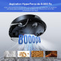 roborock Q7 L5+ Set Aspirateur Robot Laveur avec Station, 8000 Pa Aspiration, Vidange Automatique, 3 Niveaux d'eau, Double Anti-