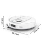 Rowenta X-PLORER Serie 580 Max, Robot aspirateur Laveur, Auto-Nettoyage et séchage des serpillières, Collecte Auto de la poussiè