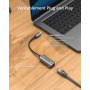 BrosTrend 2.5Gb Adaptateur USB C vers Ethernet, Plug & Play Adaptateur USB 3.2 vers RJ45 Réseau LAN pour PC MacBook Pro/Air, iPa
