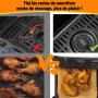 Lot de 100 Papiers Cuisson pour Ninja Air Fryer MAX AF180EU, AF180EUCP, AF140EU, Feuilles Jetables 20cm Antiadhésives et Impermé