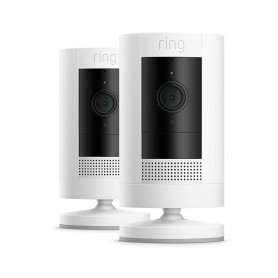 Ring Caméra extérieure sans fil (Stick Up Cam) | Caméra de surveillance extérieure wifi HD sur batterie, audio bidirectionnel, f