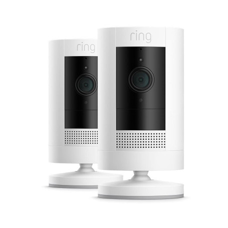Ring Caméra extérieure sans fil (Stick Up Cam) | Caméra de surveillance extérieure wifi HD sur batterie, audio bidirectionnel, f