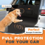 Looxmeer Protection Coffre Voiture Chien Universelle, Couverture Chien Auto Imperméable et Antidérapant, Protection Latérale pou