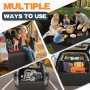 Looxmeer Protection Coffre Voiture Chien Universelle, Couverture Chien Auto Imperméable et Antidérapant, Protection Latérale pou