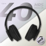 PowerLocus Edge Casque Bluetooth sans Fil, Casque sans Fil sur l'oreille, Hi-FI Stéréo, Micro SD/TF, Écouteurs avec Microphone I