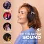 PowerLocus Edge Casque Bluetooth sans Fil, Casque sans Fil sur l'oreille, Hi-FI Stéréo, Micro SD/TF, Écouteurs avec Microphone I
