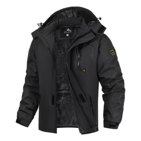 PrimeCrest Veste Homme Imperméable Manteaux avec Capuche Amovible