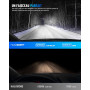 NOVSIGHT Ampoule H1 LED - 1:1 Taille Design 24000LM 6500K Blanc Puissant H1 LED 600% Luminosité Kit de Conversion Halogène Ampou