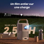 Vidéoprojecteur Portable avec Son JBL et Batterie Intégré, Yaber T2 Projecteur Video Full HD Natif 1080P, Vidéoprojecteur WiFi B