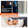 tiiwee Lot de 4 alarmes pour fenêtre et Porte - Protection Anti-effraction - 120 DB - avec Piles (4)