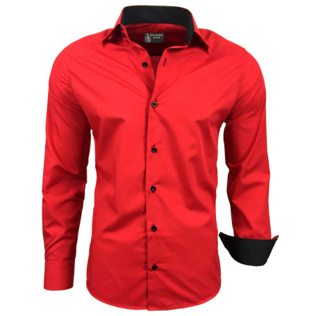 Subliminal Mode Chemise Homme Manches Longues | Coupe Classique | Confortable et Facile à Entretenir | Idéale pour Le Bureau et 