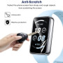 [5pcs] film d'Hydrogel Protecteur d'écran pour Samsung Galaxy Fit 3, Protection d'écran transparente flexible HD TPU [sensibilit