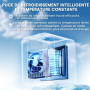 Enventor Mini-Frigo 4L, 6 Canettes, Prise 12V/220V, Fonction Refroidissement et Chauffage, Petit Réfrigérateur Cosmétique, Compa