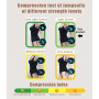 2XK-NOV Body String Gainant Sexy pour Femme, Sculptant Invisible Shapewear, Body Gainant Femme Ventre Plat, Pression légère & Co