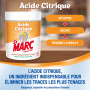 St Marc Acide Citrique Nettoyant menager 100% d'Origine Naturelle 500 g - Détartre, Décape & Enlève la rouille (lot de 2)