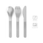 MB Slim Box - Trio couteau - Rosa Moka - Les couverts lunch box adaptés aux bentos MB Original et MB Square - Couverts nomades i
