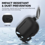 AhaStyle Coque AirPods 4 (2024) avec Kit Nettoyage Silicone Étui Protection pour AirPods 4ème Génération Anti-Rayures Housse pou