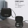 Lemxiee Pochette Housse pour DJI Osmo Nano Coque + [2 Pièces] Protecteur d'écran Verre Trempé pour DJI Osmo Nano Accessoire