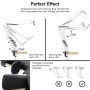 Blue Yeti Arm Support de microphone avec protection contre le vent Compatible avec le microphone Blue Yeti Pro de YOUSHARES (bla