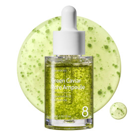 TOSOWOONG Ampoule à pores de caviar vert avec minimisateur de pores au niacinamide au caviar vert de 2500 ppm, 33ml, 1,11 fl.oz.