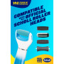 Scholl Velvet Smooth Râpe de pied électrique avec recharge exfoliante