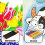 KINSPORY Mallette Dessin Enfant, 168 pièces coloriage kit Dessin Enfant, Sets de Dessin, Art Set, Mallette de Coloriage