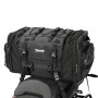 BAIGIO Sacoche Moto 40-60L Etanche Réfléchissante Extensible - Sac de Selle et Porte Bagage Avec Housse de Pluie - Bagagerie Cav