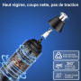 Tondeuse Nez, Coupe Poils Nez et Oreilles USB Rechargeable, LCD Écran, IPX7 Tondeuse Oreilles, Rasoir Nose pour Hommes et Femmes