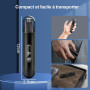 Tondeuse Nez, Coupe Poils Nez et Oreilles USB Rechargeable, LCD Écran, IPX7 Tondeuse Oreilles, Rasoir Nose pour Hommes et Femmes