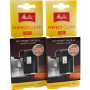 NaschLager Lot de 2 tablettes de nettoyage compatibles avec les machines à café Melitta Perfect Clean Tabs (8 pièces) - Tablette