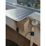 Mini Panneau Solaire USB 6W,FlexSolar Monocristallin 5 V Chargeur Solaire Etanche avec Cellule Solaire Convient pour Les Vélos T