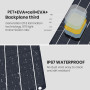 Mini Panneau Solaire USB 6W,FlexSolar Monocristallin 5 V Chargeur Solaire Etanche avec Cellule Solaire Convient pour Les Vélos T
