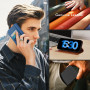 Shieldon Coque Cuir Véritable pour iPhone 17 Pro 6,3 Pouces 5G 2025, Etui Housse Portefeuille de Cartes, RFID Blocage, Fonction 