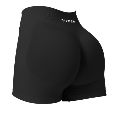 TAYOEA Short de Sport Femme Scrunch Pantalon de Sport Court Push Up Court Butt Lifting Gym Short sans Couture Workoutler Pantalo