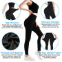 flintronic Leggings de Sport Femme, Opaque Leggings, Taille Haute Pantalon de Yoga pour Gym Fitness Jogging