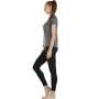 icyzone T-Shirts de Sport Femme à Manche Courtes Tops de Course à Pied Fitness Jogging Tee Shirts, Lot de 2