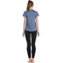icyzone T-Shirts de Sport Femme à Manche Courtes Tops de Course à Pied Fitness Jogging Tee Shirts, Lot de 2
